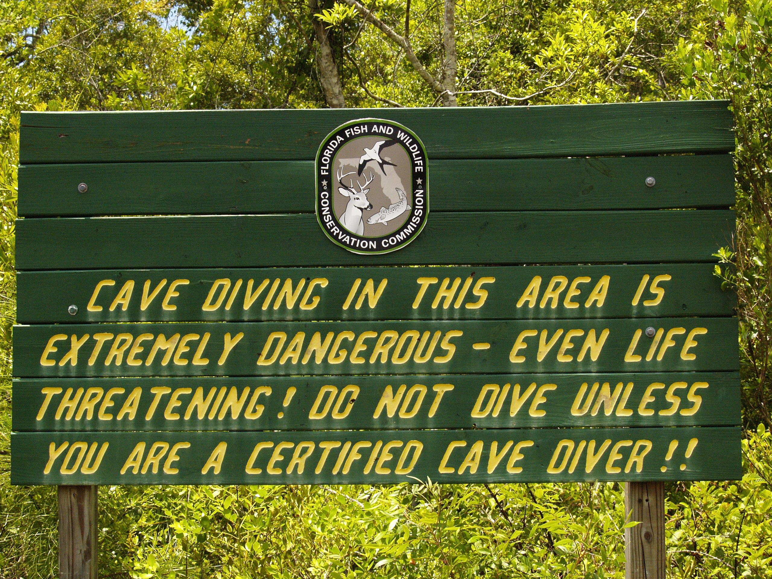 Warning sign at Eagle's Nest